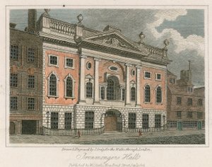 Isenkræmmerhallen, London af English School