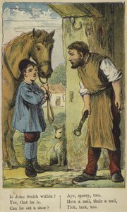 Er John Smith indenfor? af English School