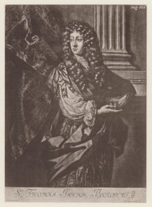 Isham, sir Thomas (litho) af English School