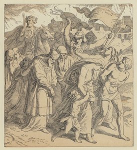 Israel i Babylon (gravering) af English School