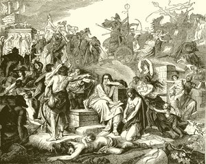 Israel i fangenskab i Babylon af English School