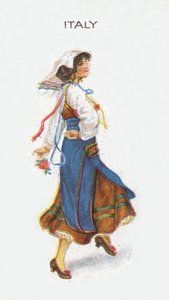 Italien, 1915 af English School