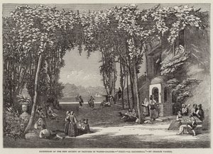 Italien, La Saltarella (kobberstik) af English School