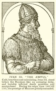 Ivan III Den Forfærdelige af English School