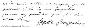 J A Poisson, Marquise de Pompadour af English School