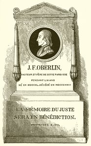 J. F. Oberlin-mindesmærke af English School