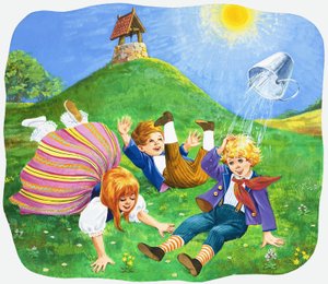 Jack og Jill gik op ad bakken af English School