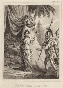 Jael og Sisera af English School