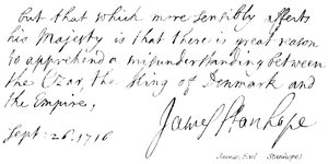 James (Earl Stanhope) af English School