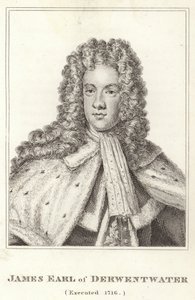 James Earl of Derwentwater, henrettet 1716 af English School