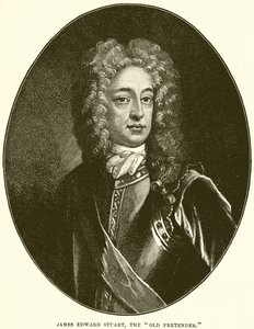 James Edward Stuart, den gamle prætender. af English School