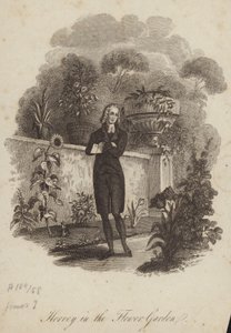 James Hervey i blomsterhaven af English School