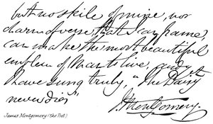 James Montgomery (digteren) af English School