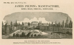James Piltons Manufactory, Kings Road, Chelsea af English School