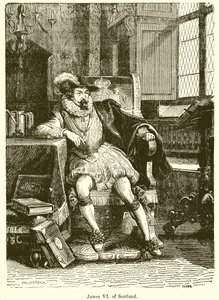 James VI. af Skotland af English School