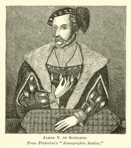 James V of Scotland  af English School