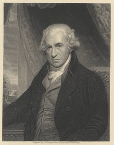 James Watt (gravering) af English School