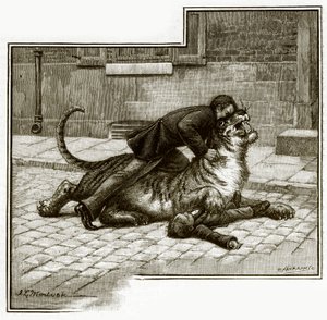 Jamrachs - tackling af tigeren af English School