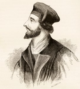 Jan Hus, c. 1865 af English School