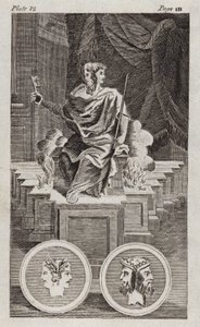 Janus (kobberstik) af English School