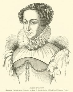 Jeanne af Albret (gravering) af English School