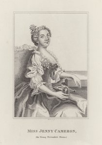 Jenny Cameron, Flora Macdonald (kobberstik) af English School