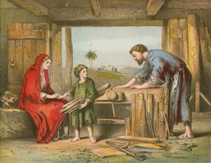 Jesus derhjemme af English School