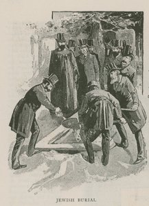jødisk begravelse af English School