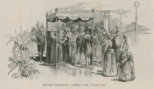 Jødisk bryllup - under Chuppah af English School