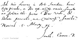 Joachim Chamberlain af English School