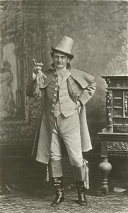 Joe Jefferson som Bob Acres (dybtryk) af English School