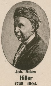 Johann Adam HIller (dybtryk) af English School