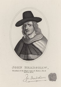 John Bradshaw (gravering) af English School
