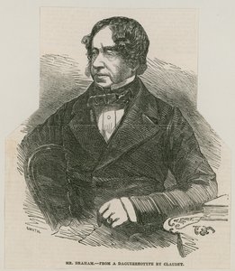 John Braham, sanger; fra en daguerreotypi af Claudet af English School