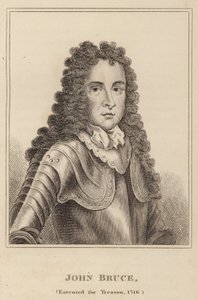 John Bruce, henrettet for forræderi, 1716 af English School