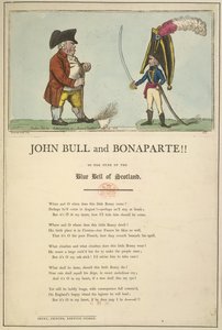 John Bull og Bonaparte af English School