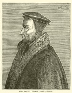 John Calvin (gravering) af English School