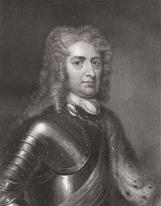 John Churchill (1650-1722) 1. hertug af Marlborough fra Gallery of Portraits, udgivet i 1833
