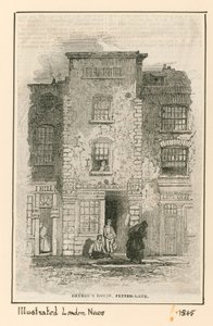 John Drydens House, i Fetter Lane af English School