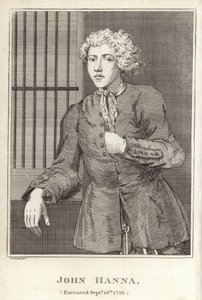 John Hanna, henrettet 14. september 1739 af English School