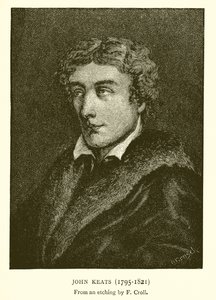 John Keats (1795-1821) af English School