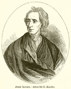 John Locke - efter Sir G. Kneller af English School