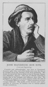 John Macgregor, Rob Roy (gravering) af English School