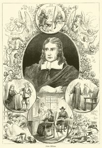 John Milton (gravering) af English School