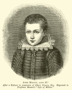 John Milton, 10 år af English School