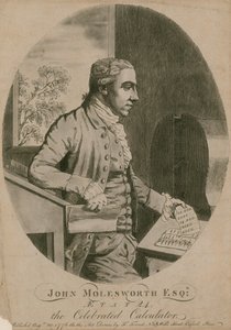 John Molesworth den berømte lommeregner, i en alder af 24 af English School