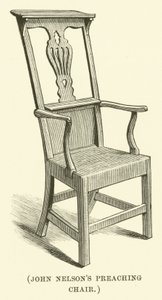 John Nelsons prædikestol (gravering) af English School