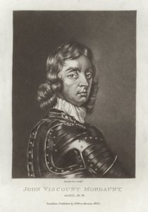 John Viscount Mordaunt af English School