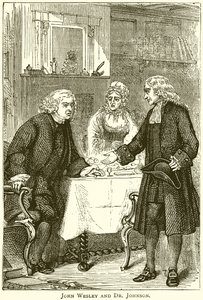 John Wesley og Dr. Johnson af English School
