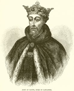 John of Gaunt, hertug af Lancaster af English School